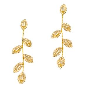 ๐2/$30 New Crystal Vine Earrings